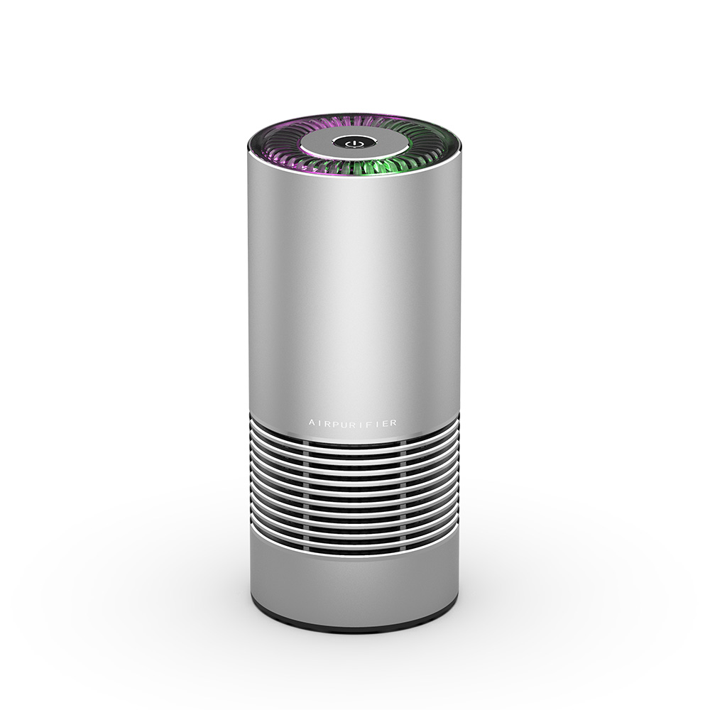 How often does the filter element of the air purifier change?